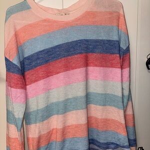 Pink Republic Pastel Striped Sweater